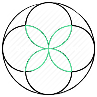 sacred, geometry, pattern, shape, circle, circles